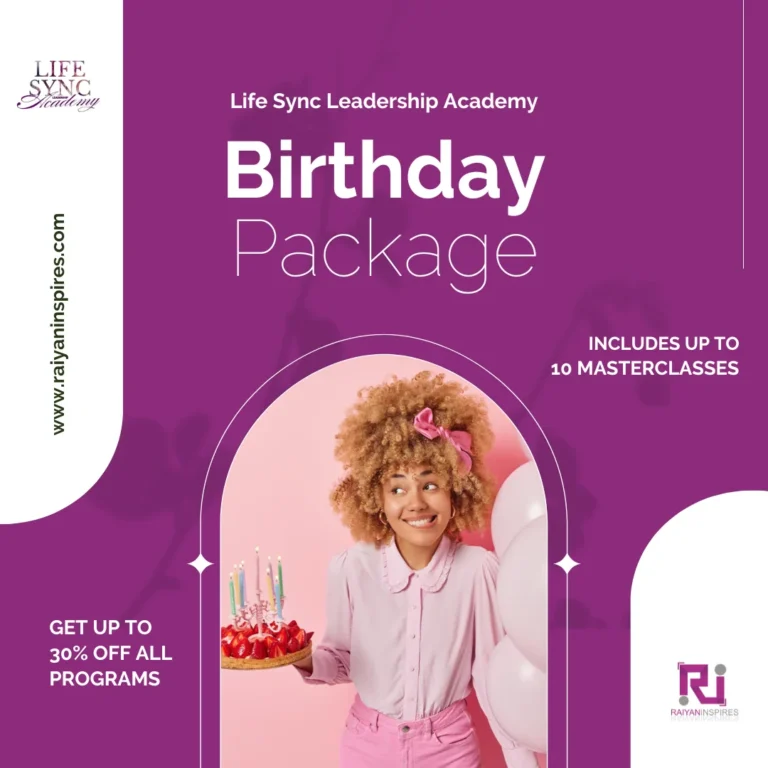 Life Sync Birthday Package – A Gift for Growth and Transformation