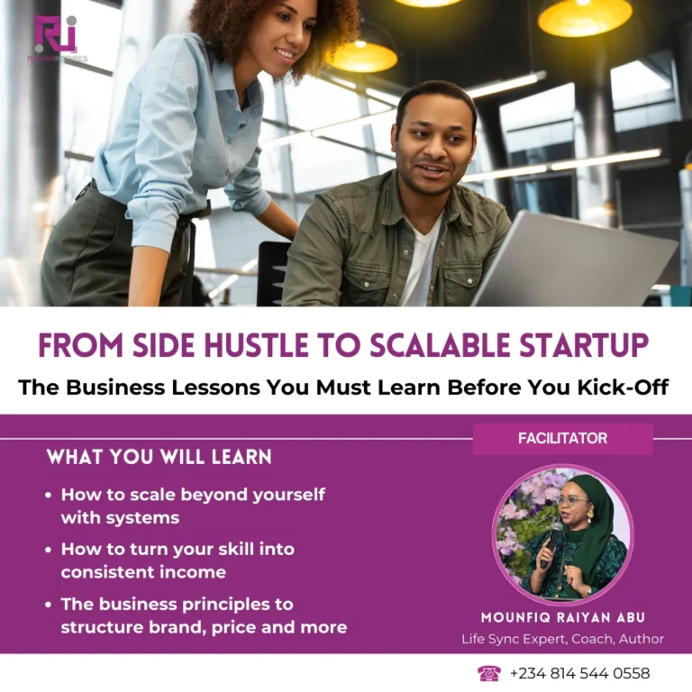 From Side Hustle to Scalable Startup