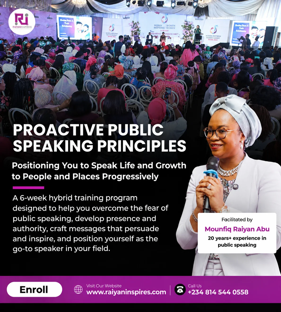 Proactive Public Speaking Principles